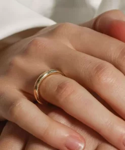 Jessica McCormack Fashion Jewellery 3mm Ring - Yellow Gold