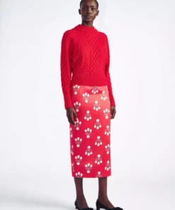 Emilia Wickstead Fashion Jewellery Emory Knit - Red