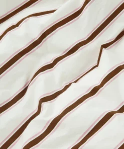 Tekla Cotton Percale Pillowcase - Anholt Stripes - Pair Home Living