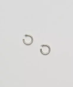 Sophie Buhai Fashion Jewellery Silver Everyday Hoops Small