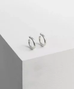 Sophie Buhai Fashion Jewellery Silver Everyday Hoops Small