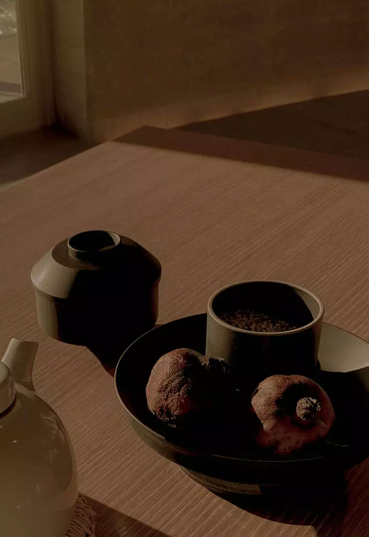 Morihata Tsumugi Wooden Bowl With Lid - Mentsuu 4 Morihata Tsumugi Wooden Bowl With Lid - Mentsuu