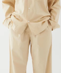 Tekla Fashion Jewellery Poplin Sleep Pants - Khaki 9 Tekla Fashion Jewellery Poplin Sleep Pants - Khaki