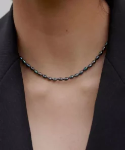 Sophie Buhai Tiny Black Pearl Collar
