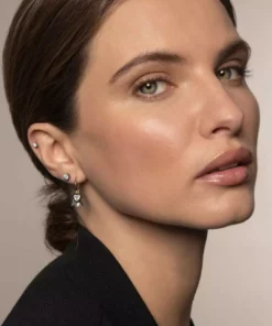 Jessica McCormack Signature Studs - Cut-Down Diamond In Blackened Gold Fashion Jewellery