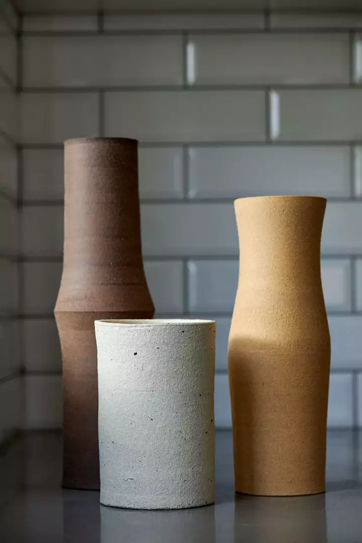 Margi Nuttall Hollow Vase - Natural Home Living 4 Margi Nuttall Hollow Vase - Natural Home Living