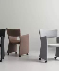 Massproductions Furniture Lighting Crown Chair With Castors 7 Massproductions Furniture Lighting Crown Chair With Castors