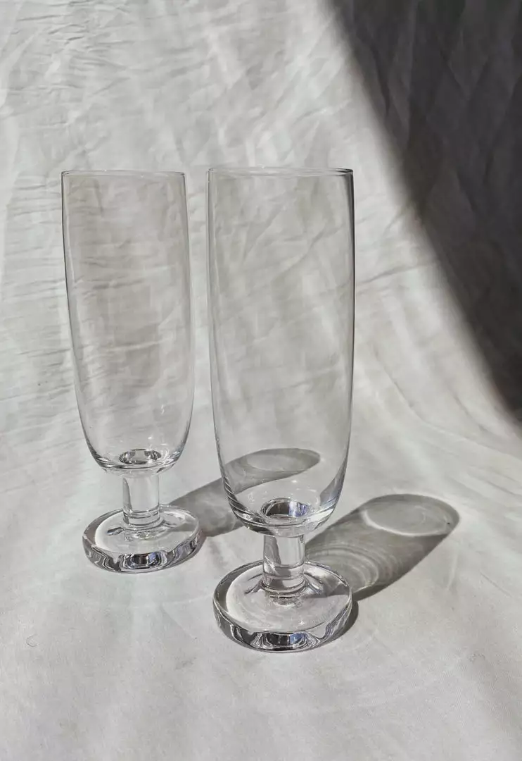 Serax Glassware Universal Flute Goblet Glass - Passe Partout By Vincent Van Duysen 2 Serax Glassware Universal Flute Goblet Glass - Passe Partout By Vincent Van Duysen