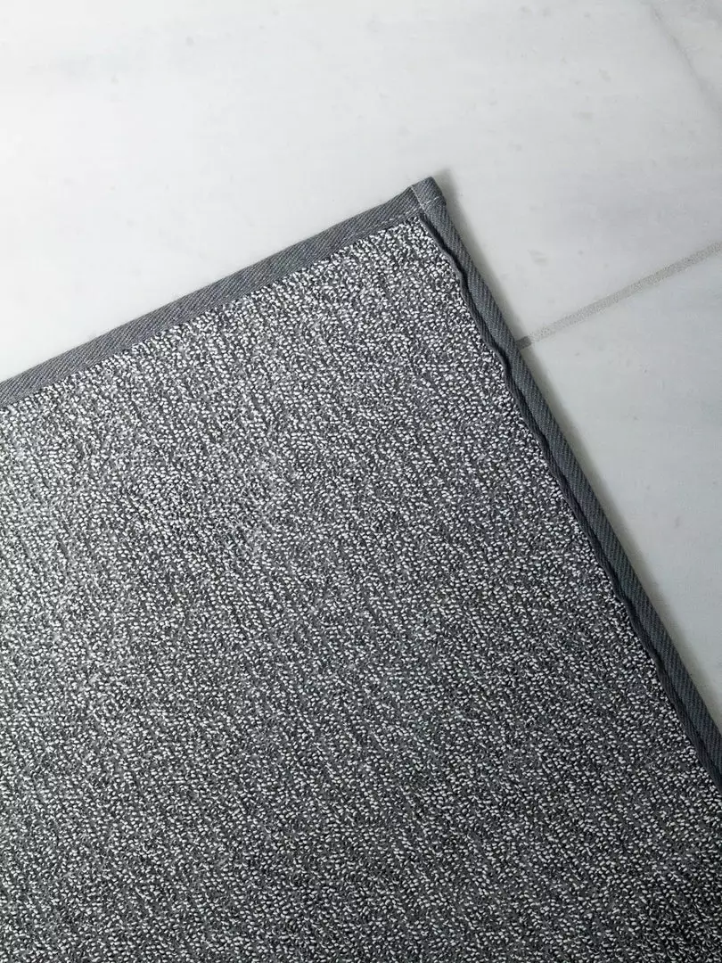 Morihata Sasawashi Bath Mat - Grey Home Living 2 Morihata Sasawashi Bath Mat - Grey Home Living