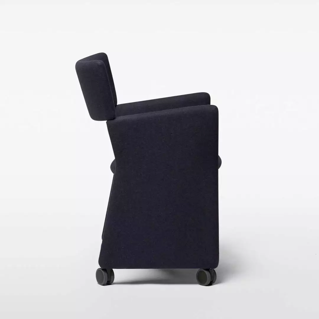 Massproductions Furniture Lighting Crown Chair With Castors 4 Massproductions Furniture Lighting Crown Chair With Castors