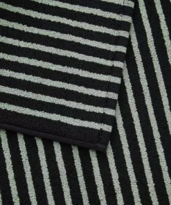 Tekla Bathmat - Black And Mint 5 Tekla Bathmat - Black And Mint