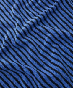Tekla Home Living Organic Cotton Towels - Blue And Black 6 Tekla Home Living Organic Cotton Towels - Blue And Black