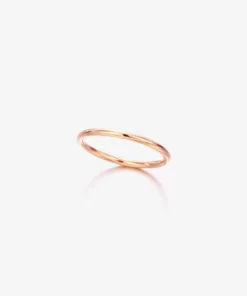 Jessica McCormack Round Gold Band - Rose Gold