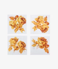 Emilia Wickstead Lemon Roses - Cocktail Napkin