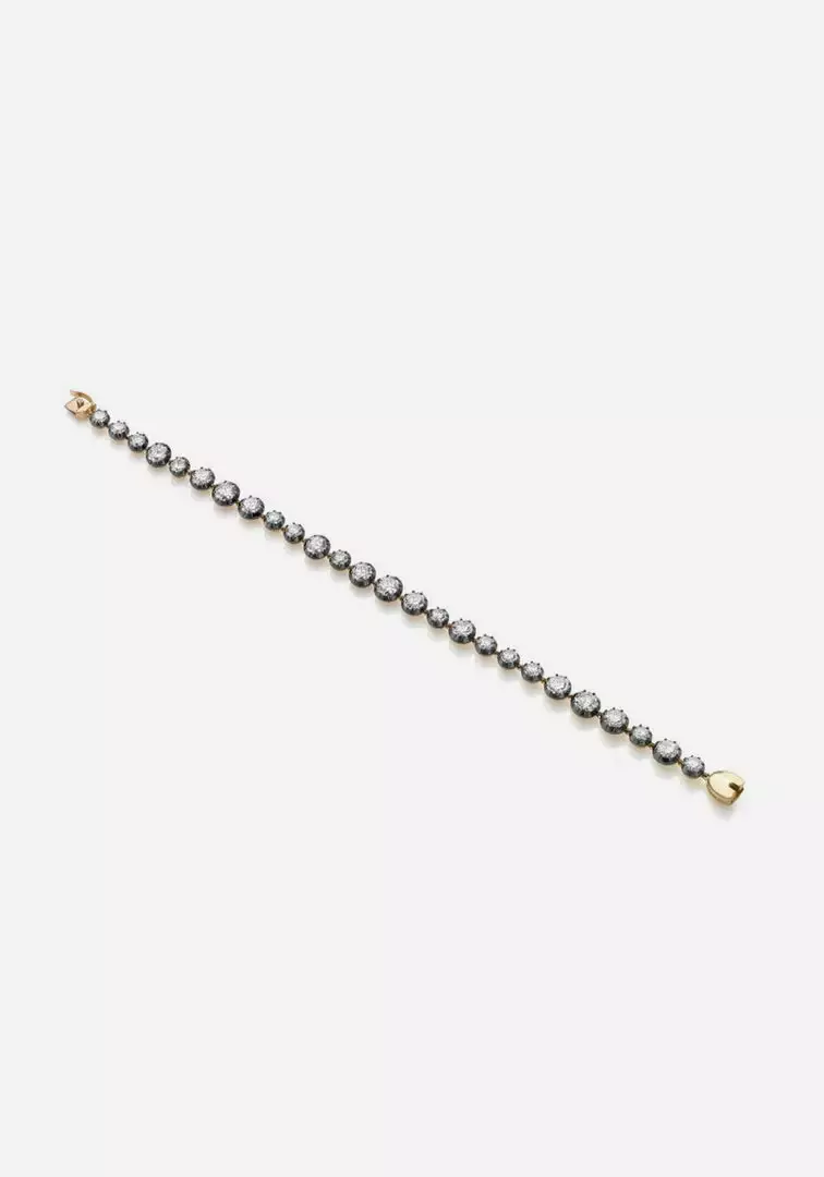 Jessica McCormack Signature Bracelet - Button Back Diamond Bracelet Fashion Jewellery 3 Jessica McCormack Signature Bracelet - Button Back Diamond Bracelet Fashion Jewellery