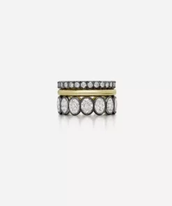 Jessica McCormack Fashion Jewellery Diamond Eternity Band - Oval Diamond 7.02ct