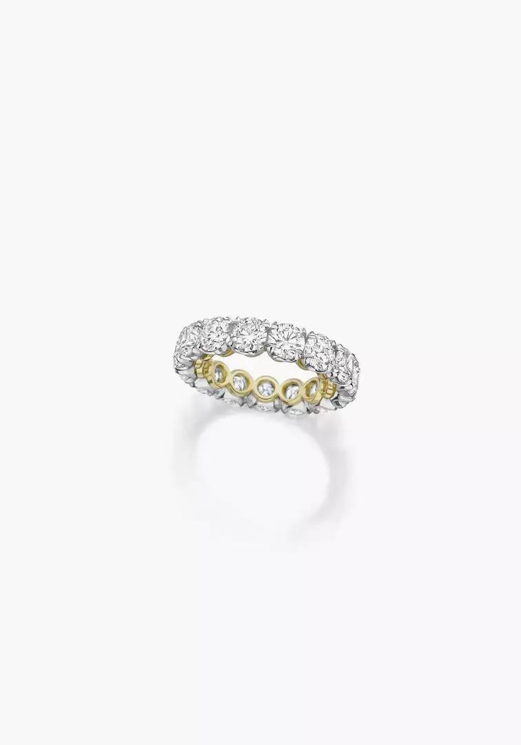 Jessica McCormack Fashion Jewellery Diamond Eternity Band - Round Brilliant Diamond Claw Set 5.38ct 1 Jessica McCormack Fashion Jewellery Diamond Eternity Band - Round Brilliant Diamond Claw Set 5.38ct