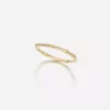 Jessica McCormack Fashion Jewellery Bamboo Ring - Yellow Gold Fine Band