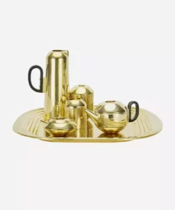 Tom Dixon Home Living Form Teapot - Brass