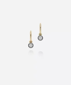 Jessica McCormack Signature Diamond Gypsets - Brilliant Cut Blackened Gold Fashion Jewellery