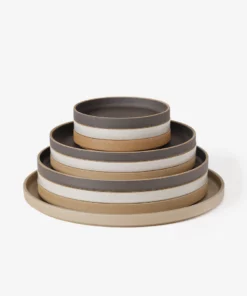 Hasami Porcelain Plate - Grey Home Living