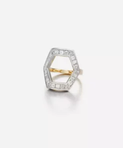 Jessica McCormack Hex Ring - Diamond