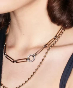 Jessica McCormack Gem Clip Diamond Short Necklace Fashion Jewellery