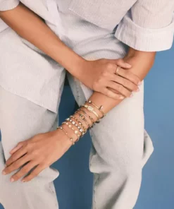 Jessica McCormack Signature Bracelet - Three Stone Diamond Belcher Bracelet Fashion Jewellery