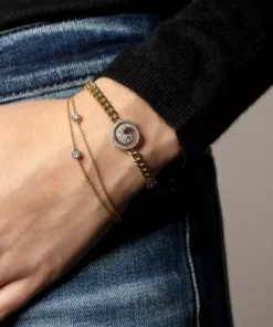 Jessica McCormack Fashion Jewellery Signature Bracelet - Cut Down Diamond