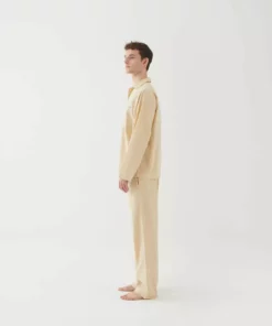 Tekla Fashion Jewellery Poplin Sleep Pants - Khaki 7 Tekla Fashion Jewellery Poplin Sleep Pants - Khaki