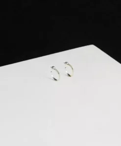 Sophie Buhai Fashion Jewellery Ridge Hoops - Large