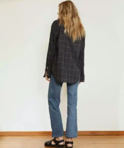 Mahsa Fashion Jewellery Gentleman Classic Shirt In Yarn Dye Check