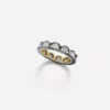 Jessica McCormack Fashion Jewellery Moonshine Ring - Diamond Eternity Ring