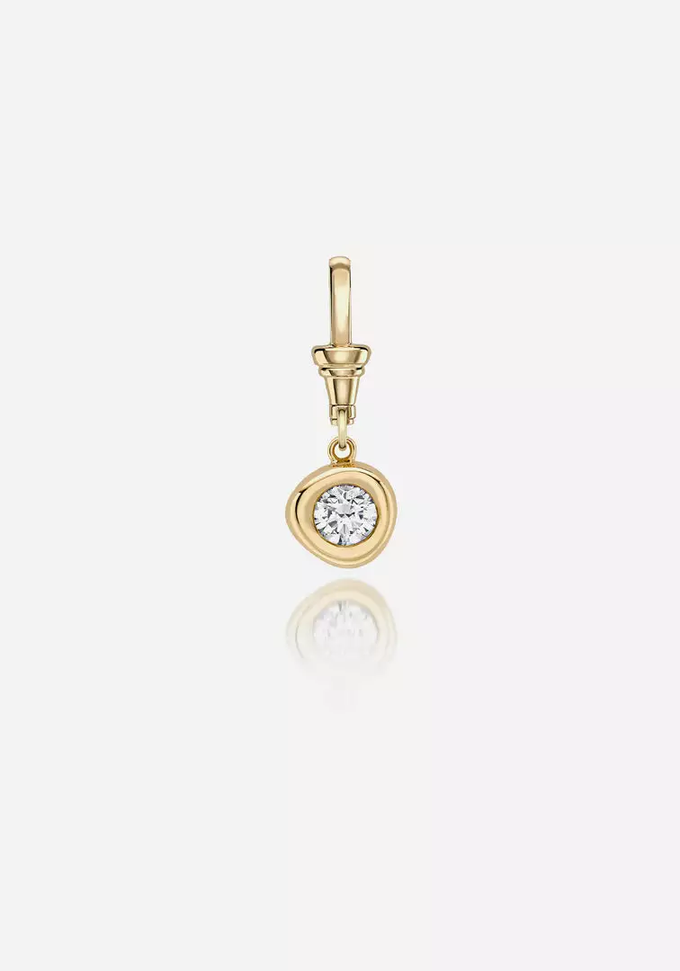 Jessica McCormack Fashion Jewellery On The Rocks Pendant - 0.90ct Round Diamond And Gold 2 Jessica McCormack Fashion Jewellery On The Rocks Pendant - 0.90ct Round Diamond And Gold
