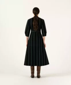 Penny Sage Fashion Jewellery Collette Dress - Emerald Stripe 6 Penny Sage Fashion Jewellery Collette Dress - Emerald Stripe