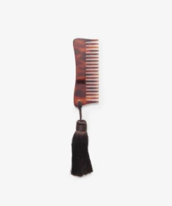 Sophie Buhai Fashion Jewellery Tassel Comb - Tortoise