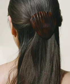 Sophie Buhai Fan Shell Clip - Tortoise