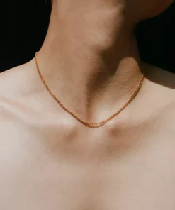 Sophie Buhai Fashion Jewellery Nage Chain Necklace - Gold