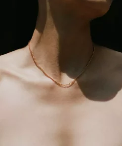 Sophie Buhai Fashion Jewellery Nage Chain Necklace - Gold