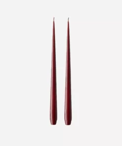 Ester And Erik Home Living Tapered Candles 32cm - Wine Red #44