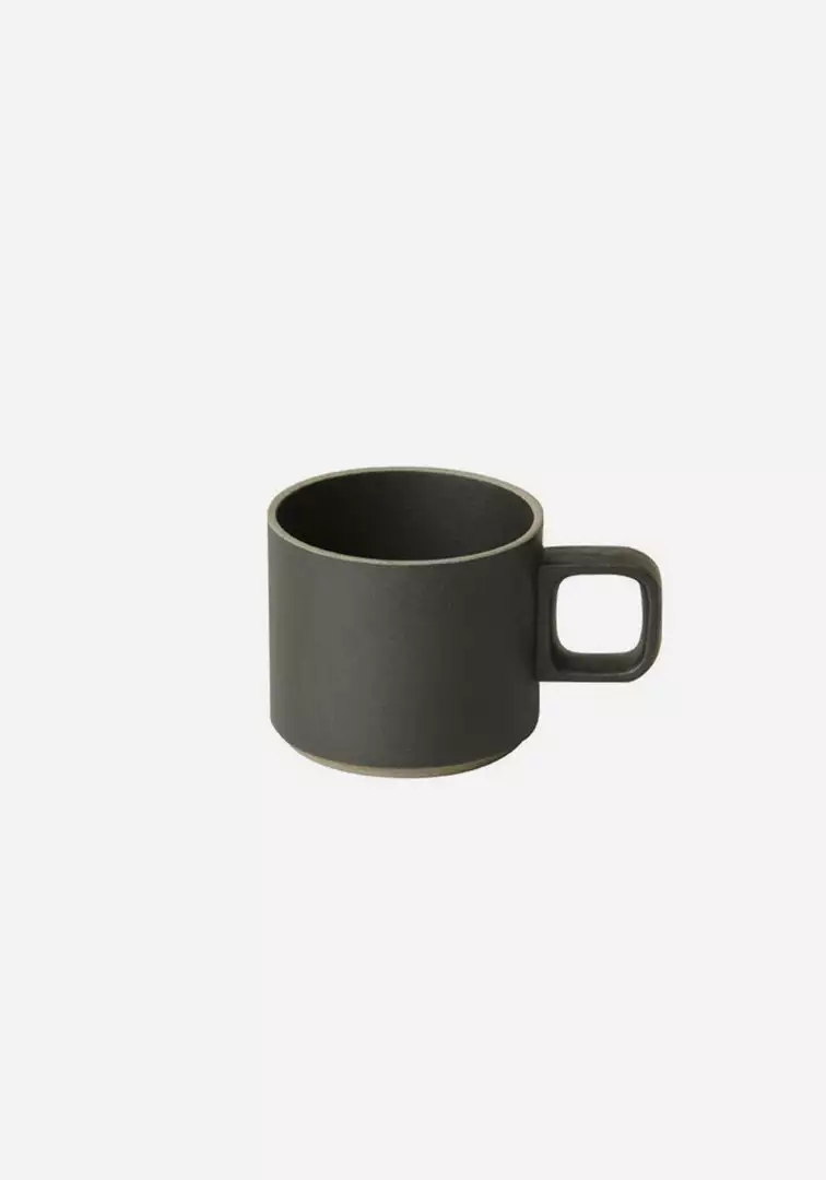 Hasami Porcelain Small Mug - Black Home Living 1 Hasami Porcelain Small Mug - Black Home Living