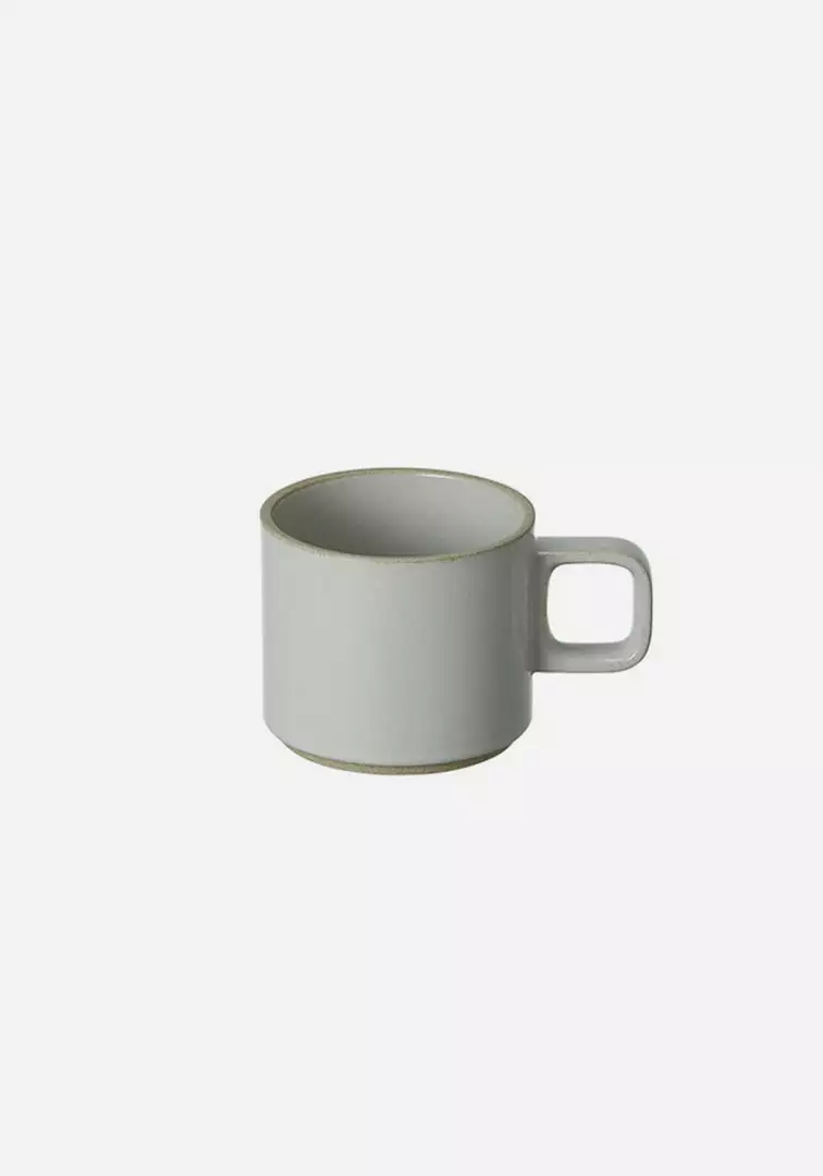 Hasami Porcelain Small Mug - Grey Home Living 1 Hasami Porcelain Small Mug - Grey Home Living