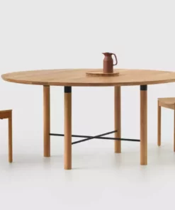 Simon James Underline Dining Table - Round