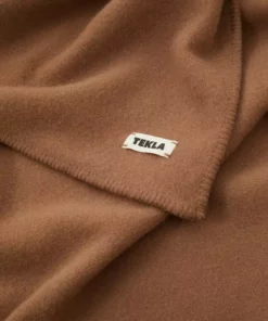 Tekla Pure New Wool Blanket - Camel Home Living 5 Tekla Pure New Wool Blanket - Camel Home Living