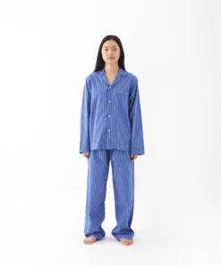 Tekla Poplin Sleep Pants - Boro Stripes Fashion Jewellery