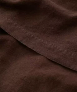 Tekla Linen Bedspread - Brown 5 Tekla Linen Bedspread - Brown