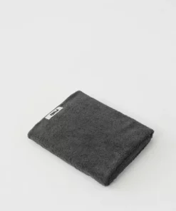 Tekla Organic Cotton Towels - Charcoal Home Living