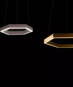 Resident Furniture Lighting Hex Pendant 500