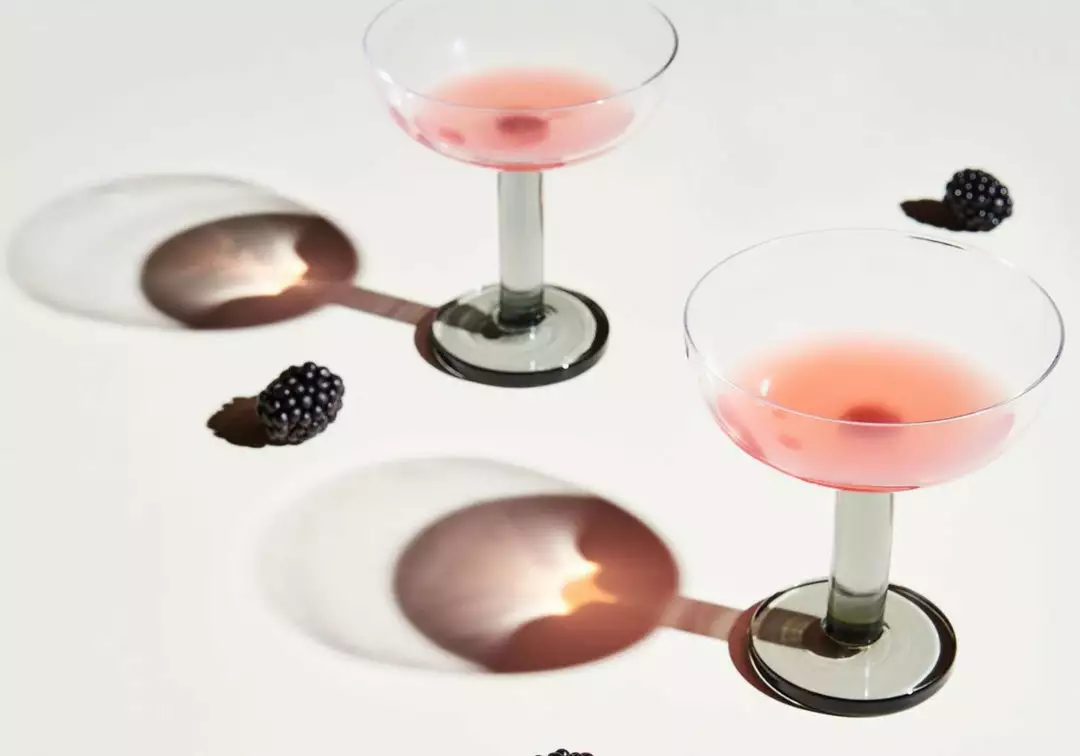 Tom Dixon Puck Coupe Glass (Set Of 2) Home Living 3 Tom Dixon Puck Coupe Glass (Set Of 2) Home Living