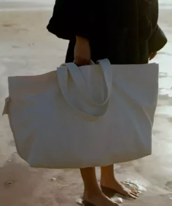 Tekla Canvas Bag In Ecru Home Living